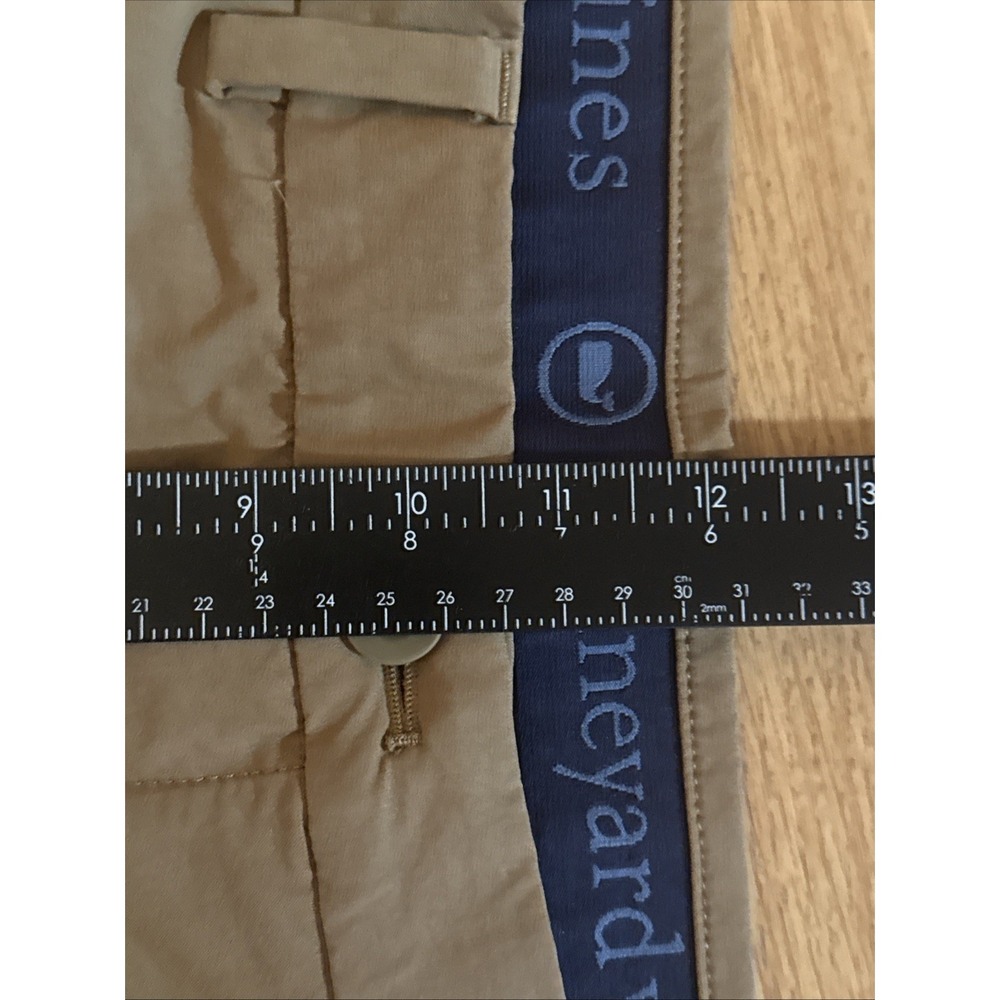 Vineyard Vines On The Go Pants Men's Brown 34x30 (Act 34x27) Performance Stretch - Picture 4 of 8